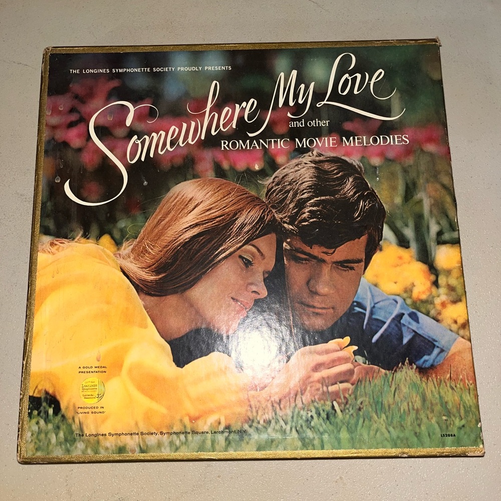 Somewhere My Love Vinyl Album